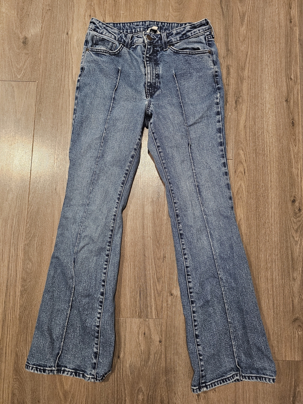 Ophelia Roe Women's Blue Flare Jeans-size 8